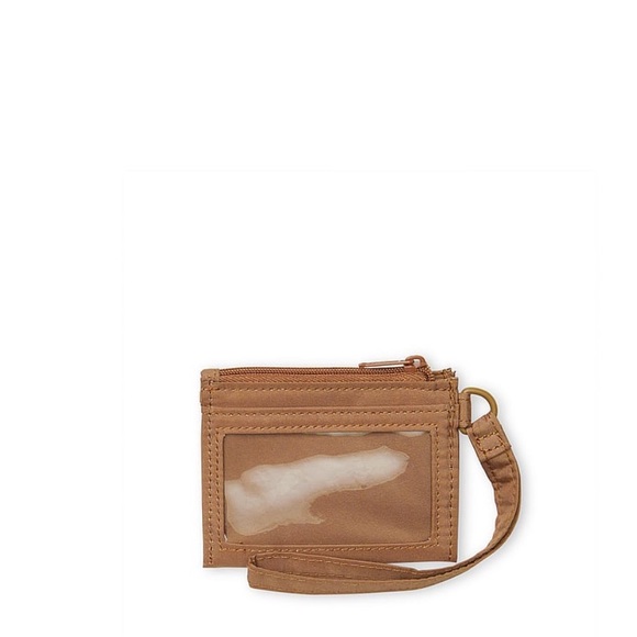 Victoria’s Secret Pink Card Holder Keychain w/zip Set Of 3-OS NWT🤎🖤💙 - Picture 3 of 8